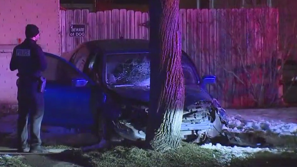 87th and Hampton crash, pedestrian struck, driver arrested